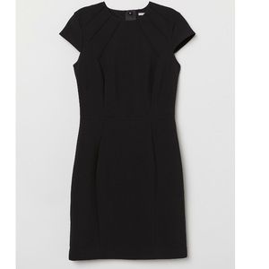 H&M Black Short Dress